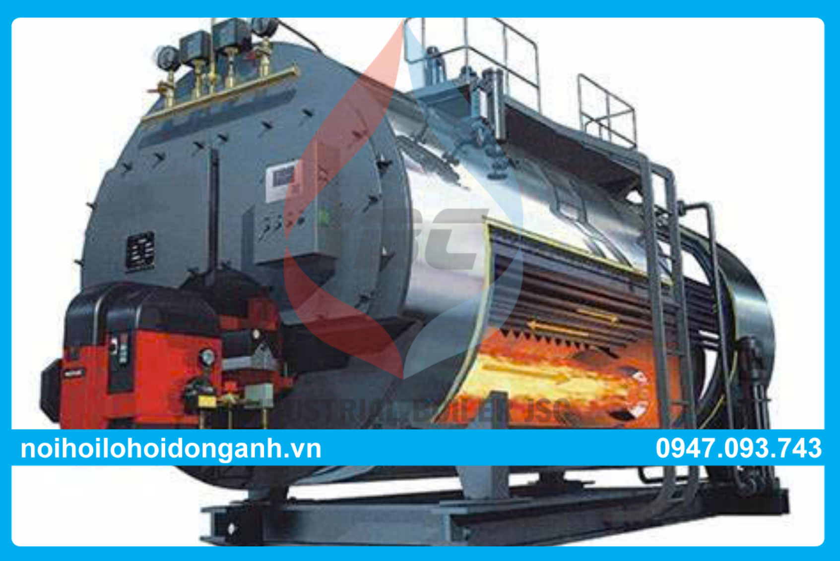 Nguyên lý hoạt động của nồi hơi ống lửa và ứng dụng thực tế